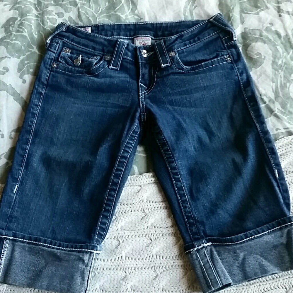 True Religion jean shorts